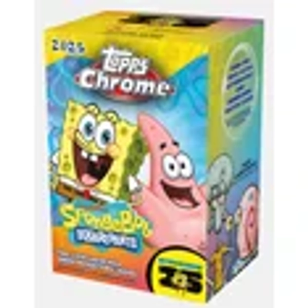 2025 Topps Chrome® SpongeBob 25th Anniversary - Value Box