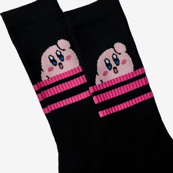 Men's Kirby Athletic Crew Socks - Black 6-12