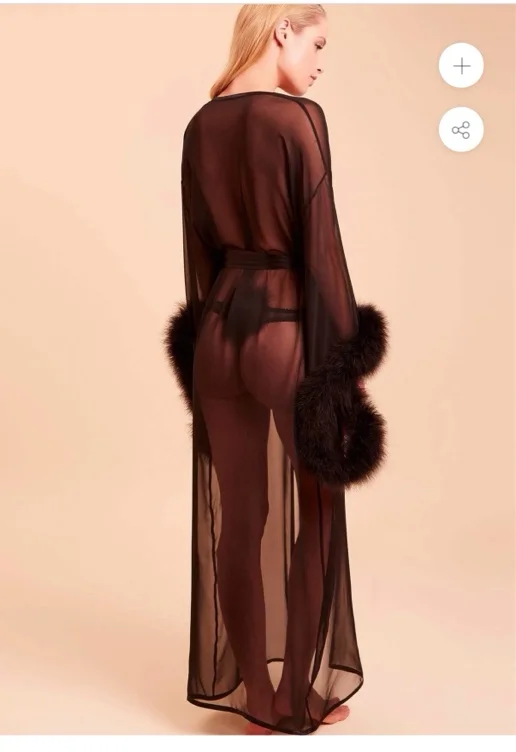 Gilda & pearl kimono long robe 
