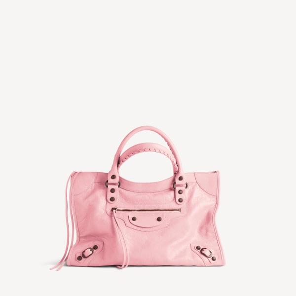 Balenciaga Sac Le City Moyen pour Femme en Rose Vintage