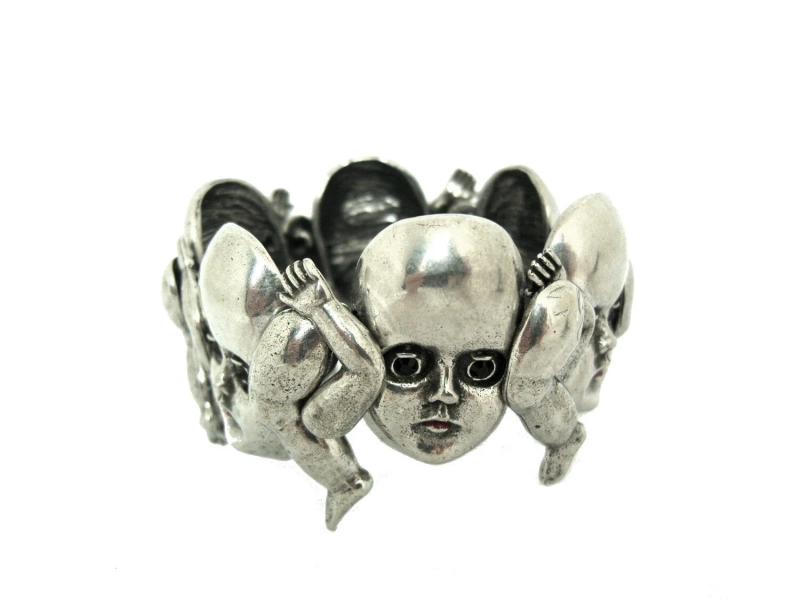 Doll Parts Stretch Bracelet | Martha Rotten