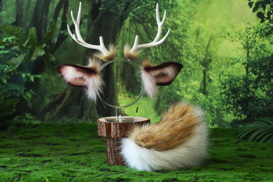 Deer kemonomimi set