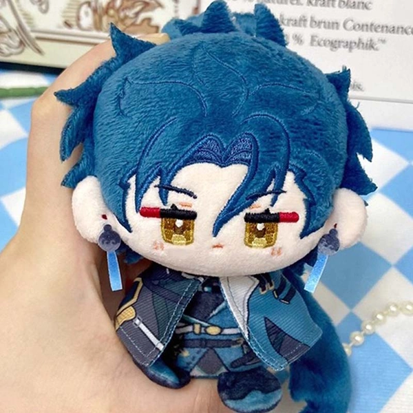 Chibi Wuthering Waves Plush Doll Cute WuWa Plushie Keychain - Jiyan