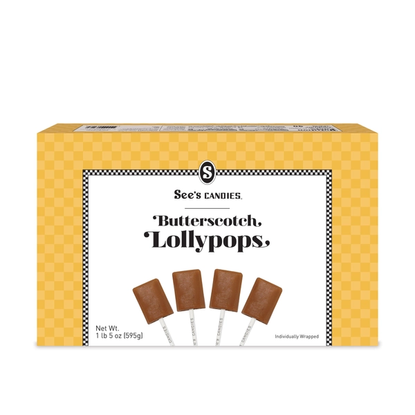 Butterscotch Lollypops
