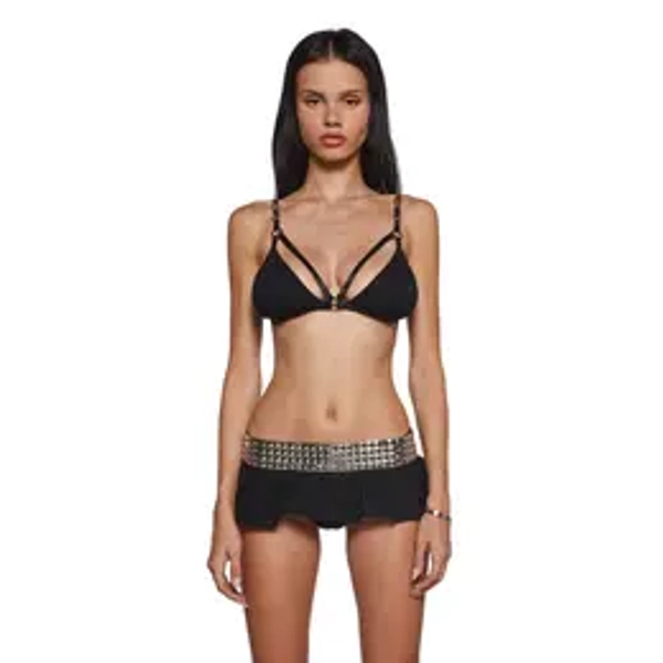 Hellborn Love Bikini Skirt Swimsuit Set