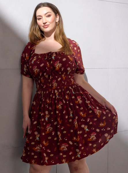 Disney Chip & Dale Fall Foliage Dress