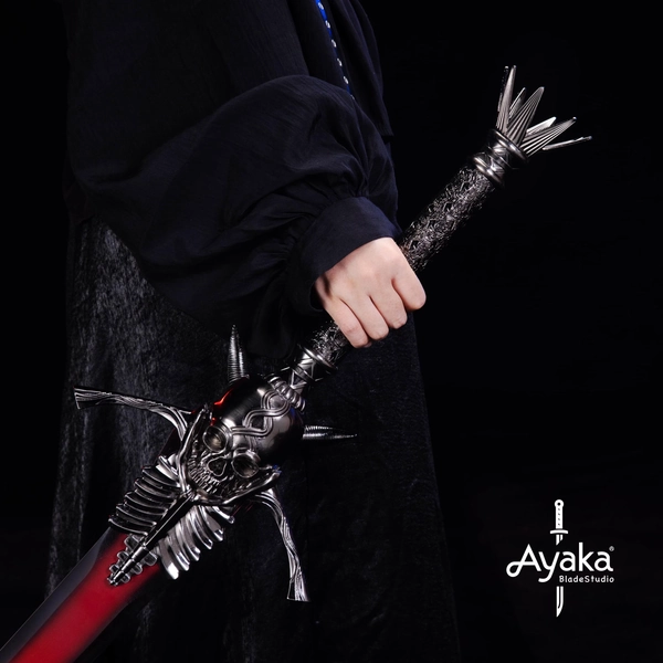 Dante's Rebellion Greatsword Life-Size Replica, Devil May Cry, Gift for Gamers | Boyfriend | Him, Cosplay Prop