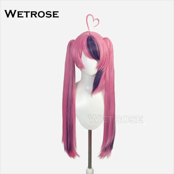 [Wetrose] Pre-Order Vtuber Virtual YouTuber Singer Ironmouse Cosplay Wig Halloween 