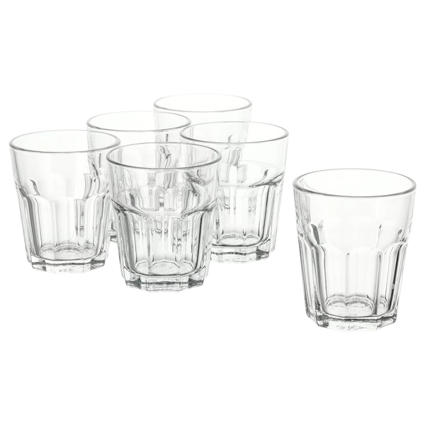 POKAL Glass - clear glass 9 oz