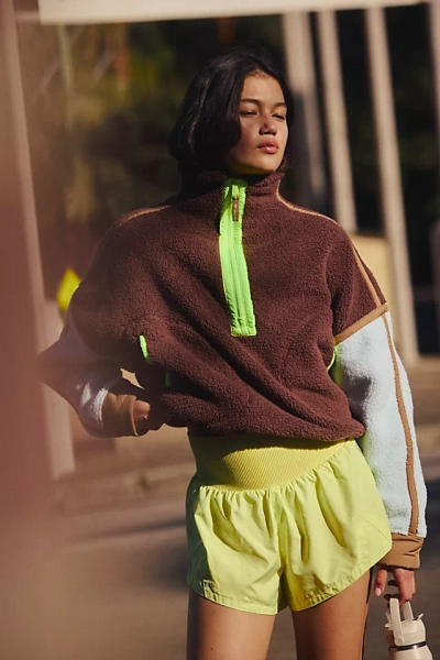 Mountain High Colorblock Half Zip Fleece