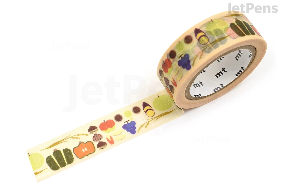 mt Ex Washi Tape - Fruitful - 15 mm x 7 m