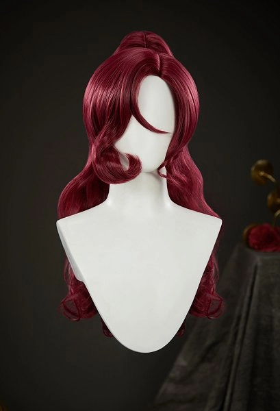 Hercules Meg Cosplay Wig Dark Red Wig
