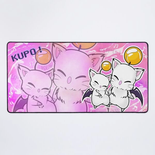 Pink Moogles Mouse Pad