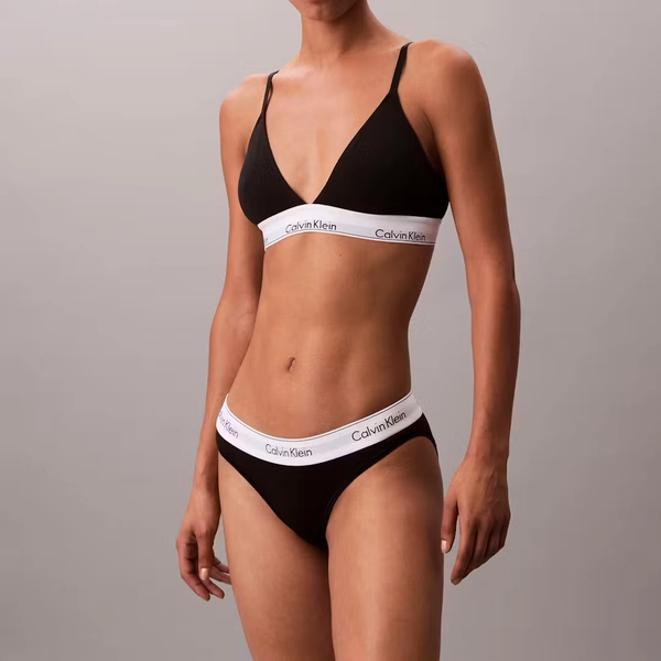 Icon Cotton Modal Lightly Lined Triangle Bralette