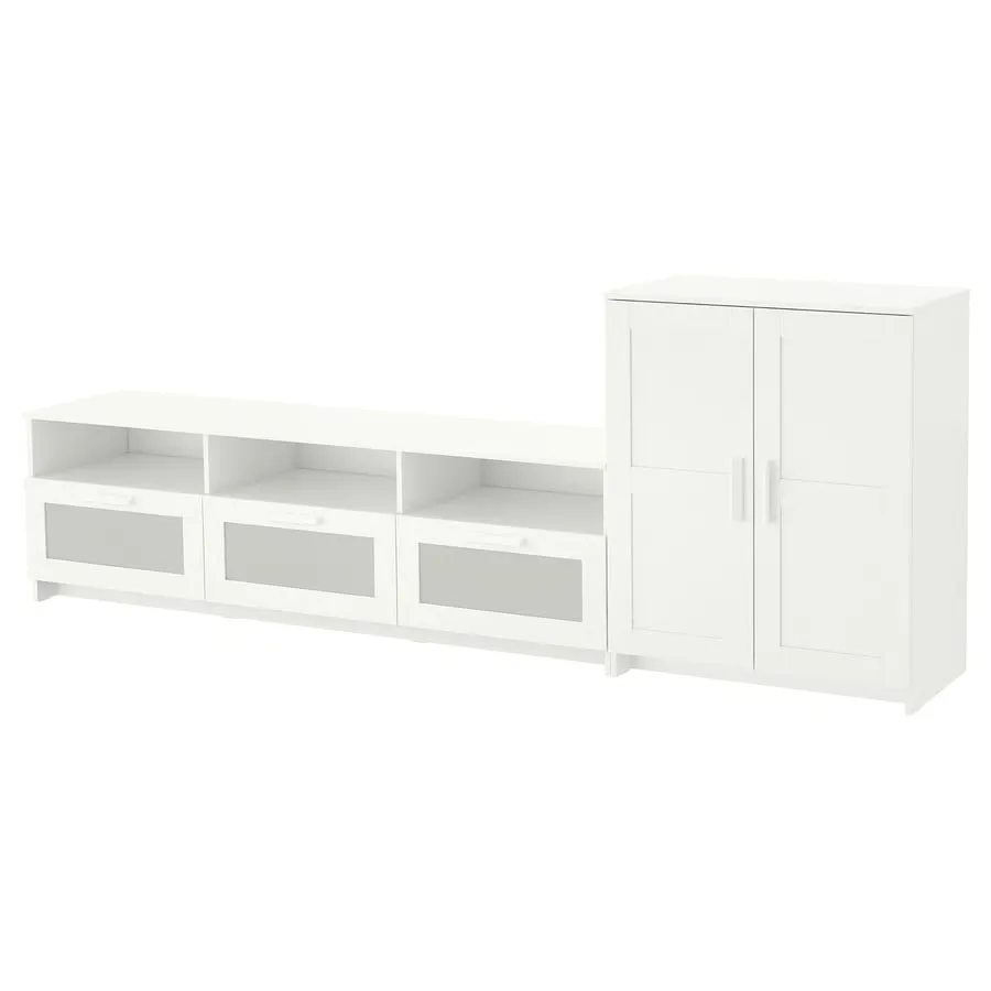 TV unit with shelving