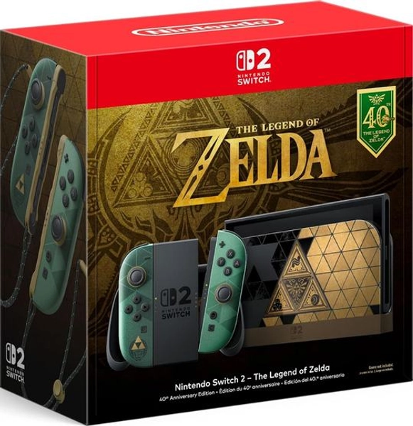 Nintendo Switch 2 – The Legend of Zelda 40th Anniversary Edition | Deku Deals