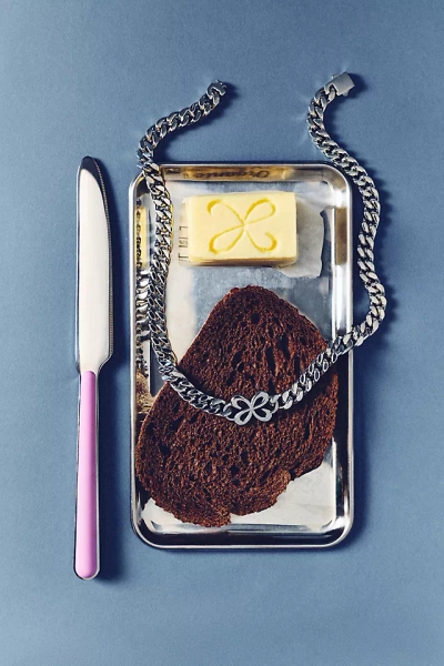 Maeve Icon Curb Chain Necklace - Silver