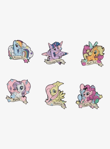 Loungefly My Little Pony Character Blind Box Enamel Pin