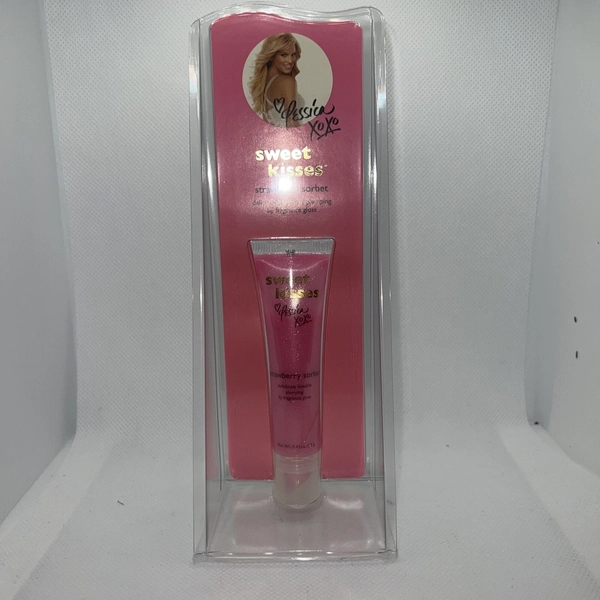 Jessica Simpson Sweet Kisses Strawberry Sorbet Plumping Lip Fragrance Gloss