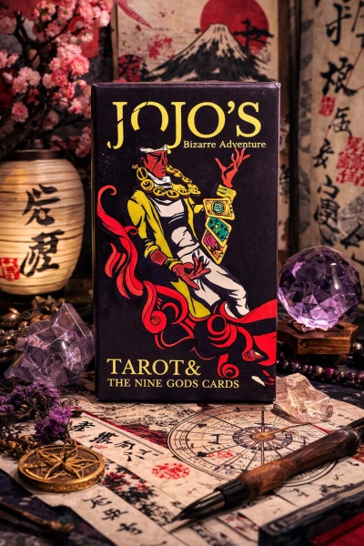 Anime Manga Tarot Deck Paired W/ Orange Calcite Stone β 84 Card - Jojo Inspired Bizarre Adventure Tarot - (reprint Edition Mini Pocket Size) - Etsy