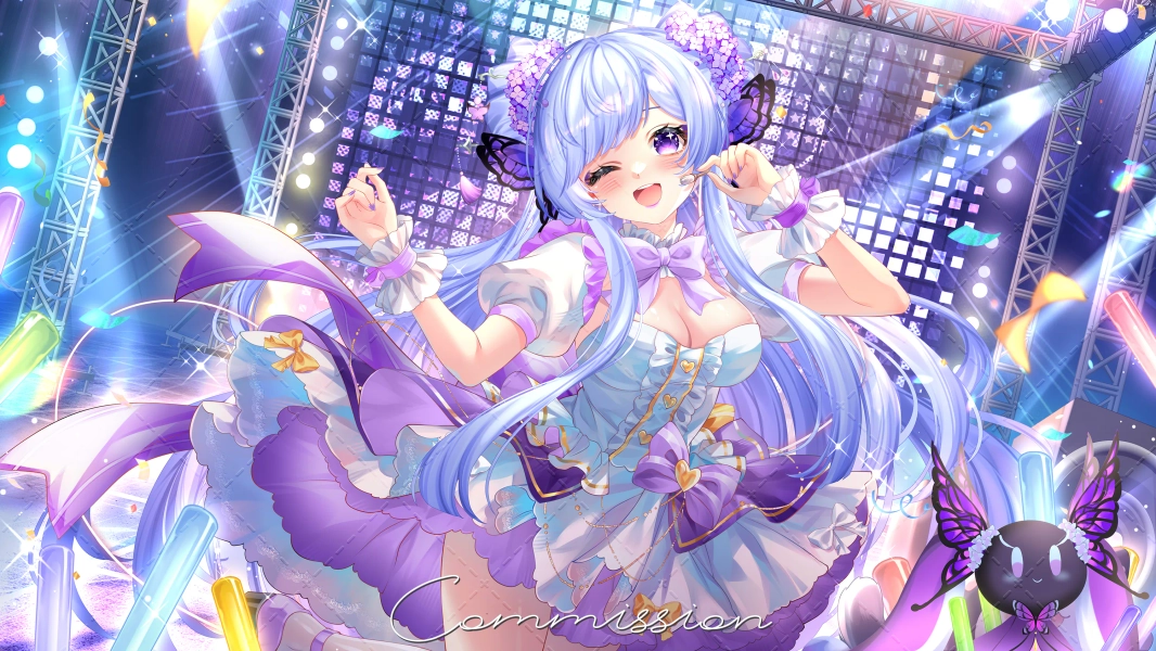 [YCH]  - Shining Idol  Illustration by NovaYStudio (@NovaYStudio)