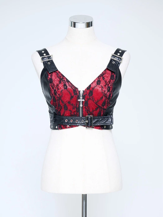 Coma Leather Bustier