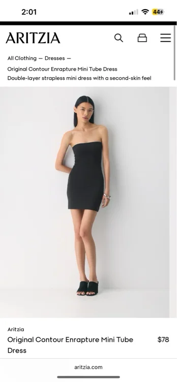 Original Contour Enrapture Mini Tube Dress