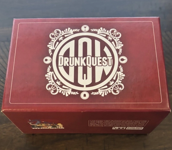 DRUNKQUEST Drunk Quest Card Party RPG Game COMPLETE Rare