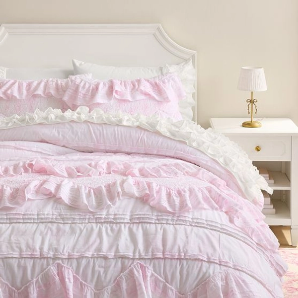 LoveShackFancy Summer Dream Tie-Dye Quilt