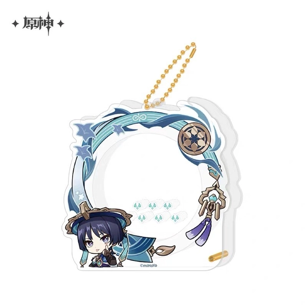 Wanderer Acrylic Storage Badge Cover Keychain | Genshin Impact