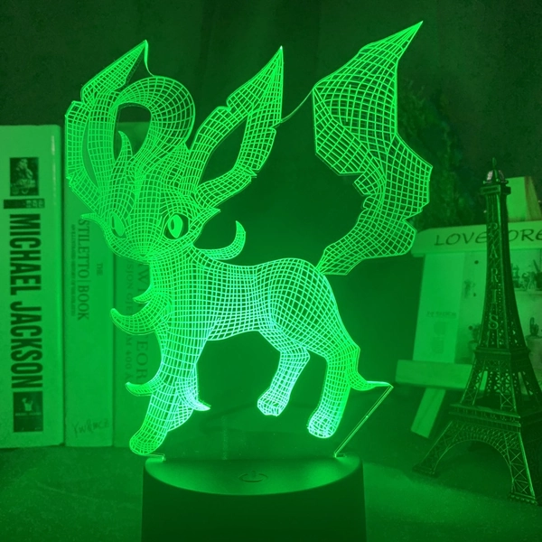 Cute LED Light Night Light Lamp Cute Evolutions - Leafeon