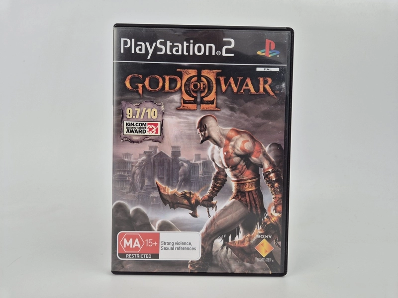 **EXTREMELY RARE** God of War II 2 PS2 - OG COVER