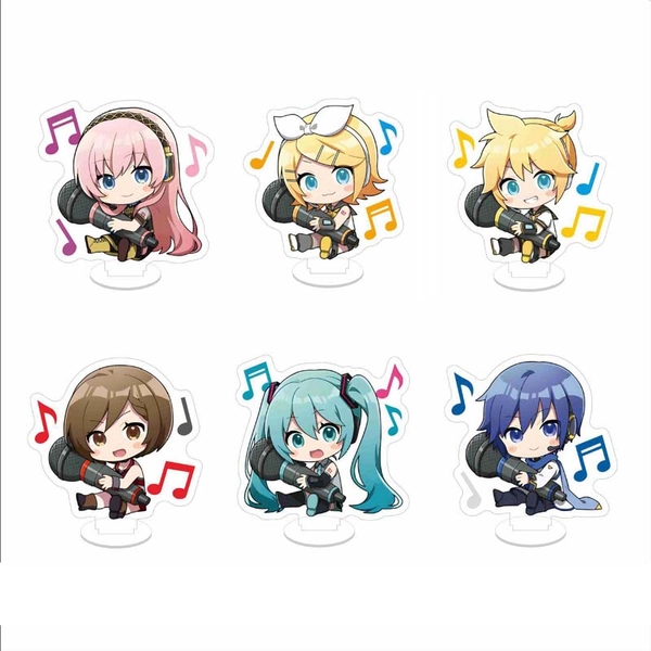 Miku Acrylic Standee Kagamine Rin Len Mini Figure - E