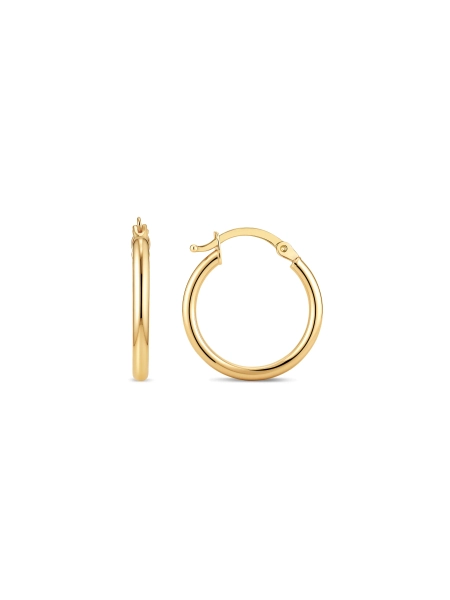 14K Gold Hoops