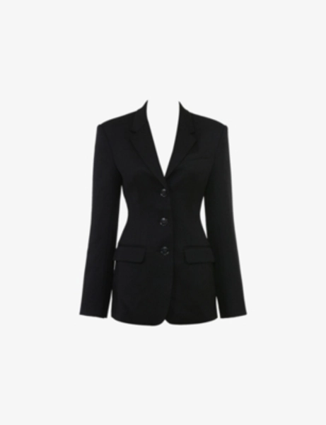 Luella Tailored Stretch-Woven Blazer - XS (A-C CUP)