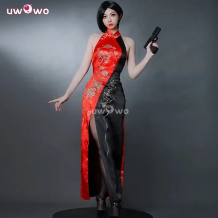 Uwowo Collab Series: Ada Qipao Dress Cosplay Costume - 【Pre-sale】M