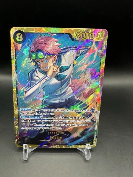Koby (OP11-119 SEC) Godspeed Fist - ONE PIECE TCG English 