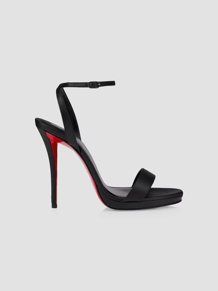 Christian Louboutin Miss Z Queen 120MM Leather Sandals | Saks Fifth Avenue