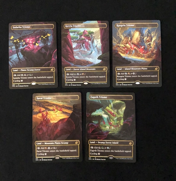 Triome Set (FOIL) - MTG Proxy Ikoria - Proxy King