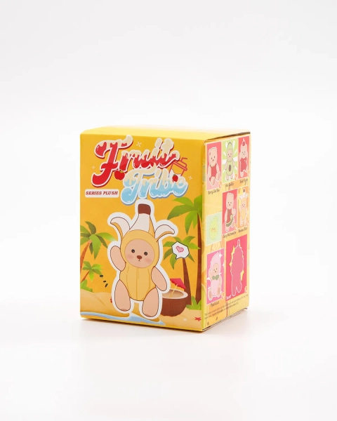 Getahug Fruit Tribe Series Mini Bear Plush Blind Box | 5.9 Inches Bag Charm Keychains Gift