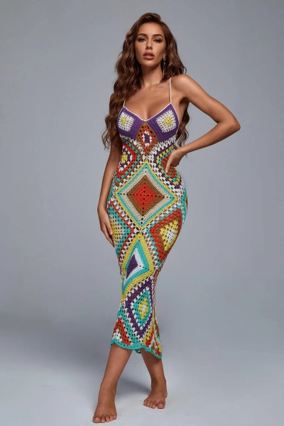 Romo Weave Maxi Dress
