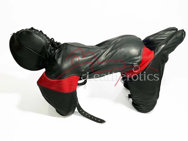 Ultimate Leather Crawler Suit Pet Restraint