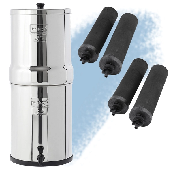Royal Berkey Water Filter With (4) Black Berkey Elements