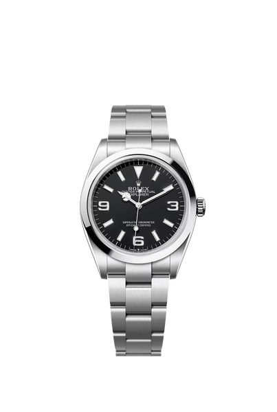 Rolex Explorer 36 watch: Oystersteel - m124270-0001