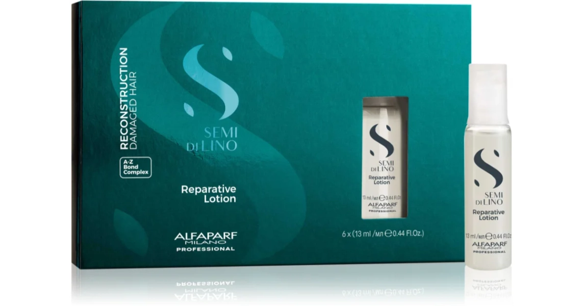 Alfaparf Milano Semi di Lino Reconstruction Reparative restorative treatment for damaged hair | notino.co.uk
