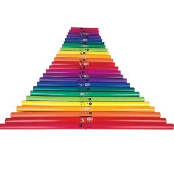 Boomwhackers 32 Piece Color Coded Percussion Tubes Music Classroom Fun Set