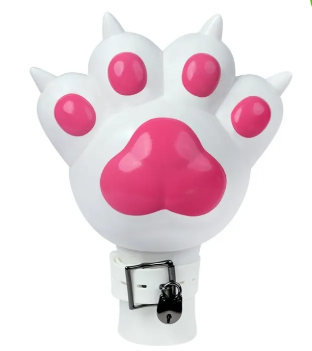 Inflatable Silicone White Paws Mitts – Colored – Pumpland