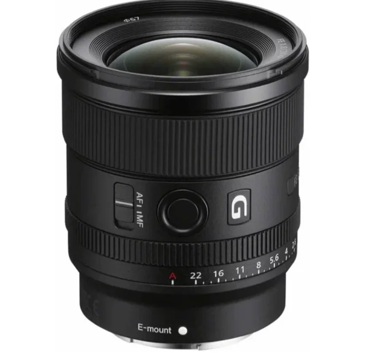 Sony FE 20mm f/1.8 G