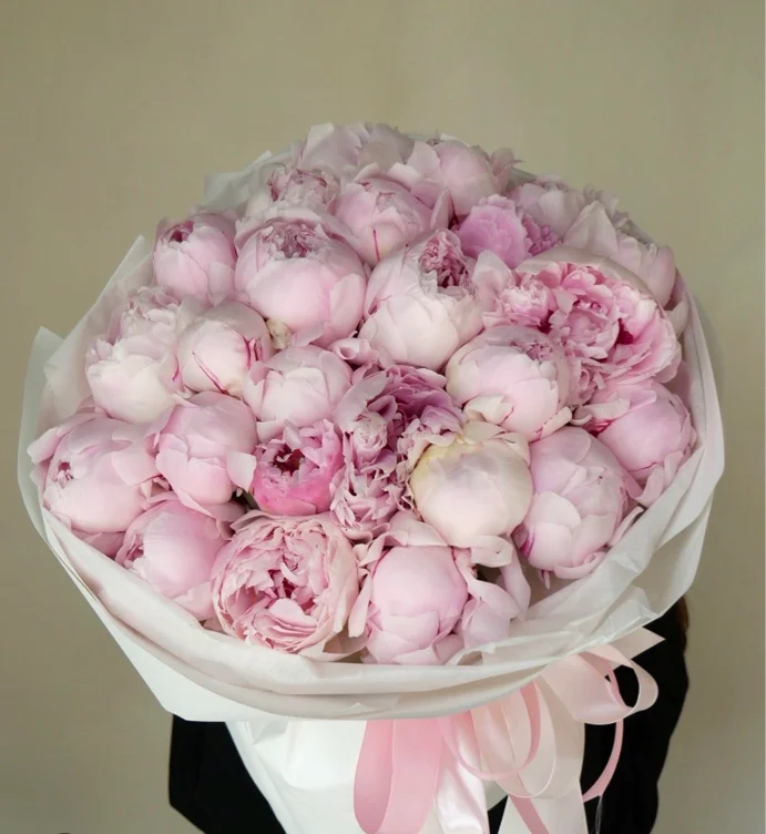 Pions flowers