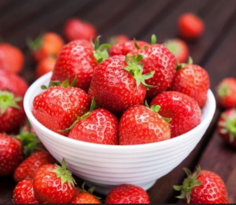 fresh strawberries